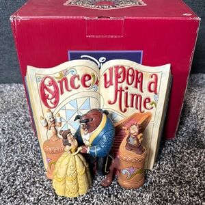 Beauty and Beast Storybook Jim Shore